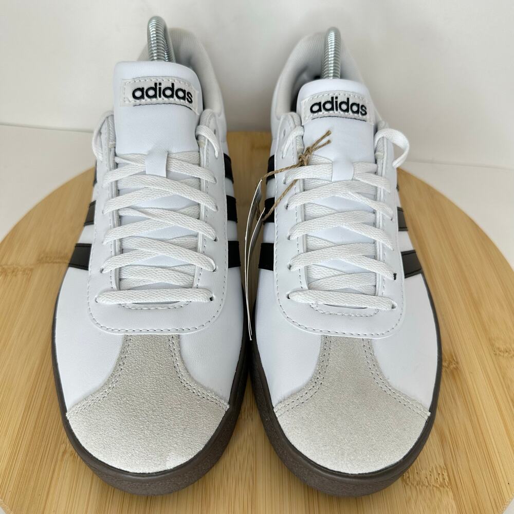 Adidas VL Court Base Sneaker Shoes White ID3714 Womens Size 9.5 NEW - Picture 3 of 7